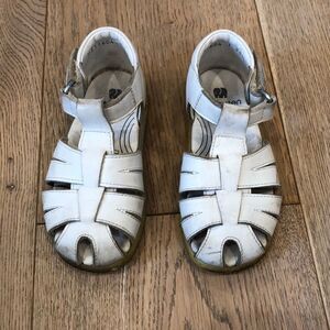 Elephanten White Toddler Sandals